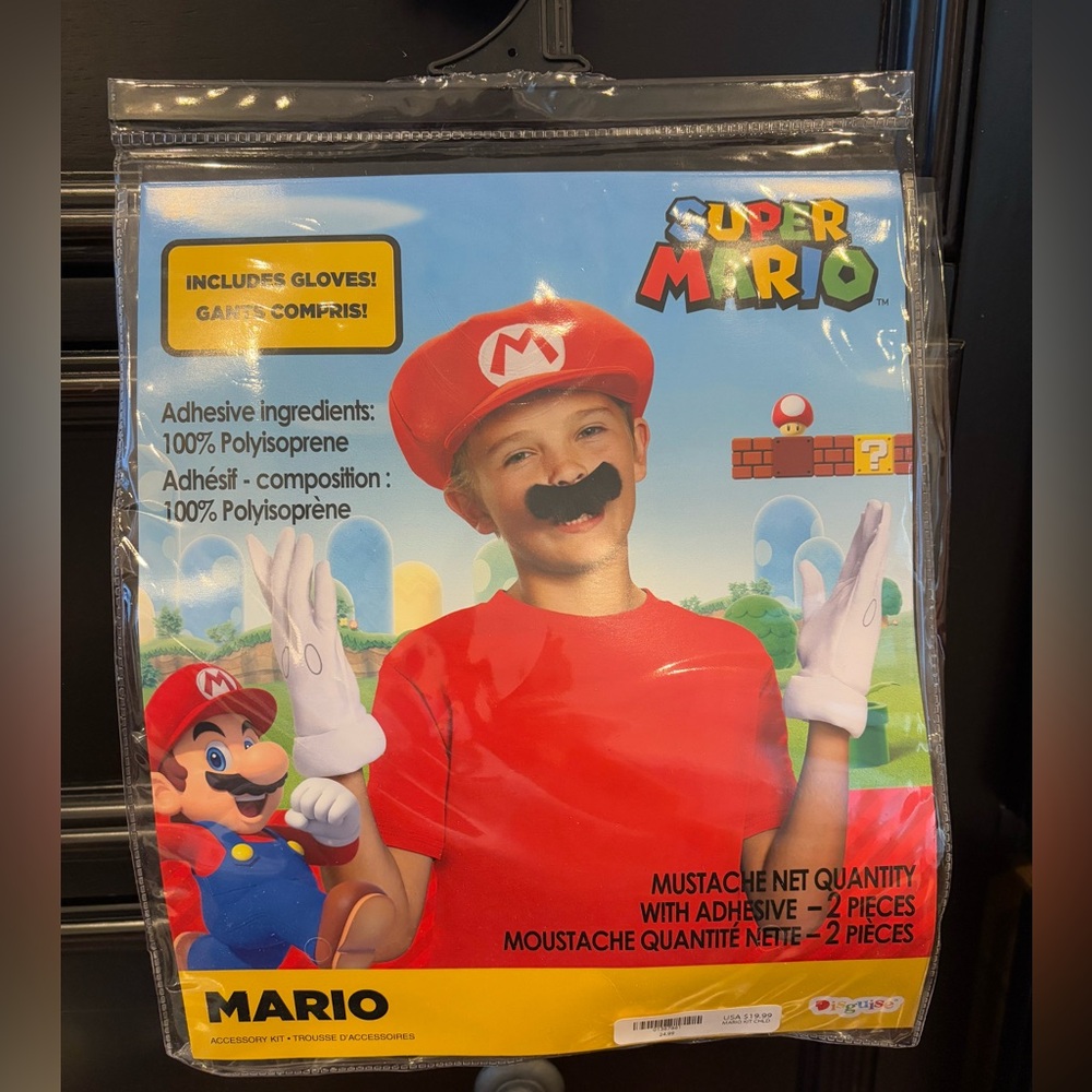 Kids “Mario” Accessories Kit